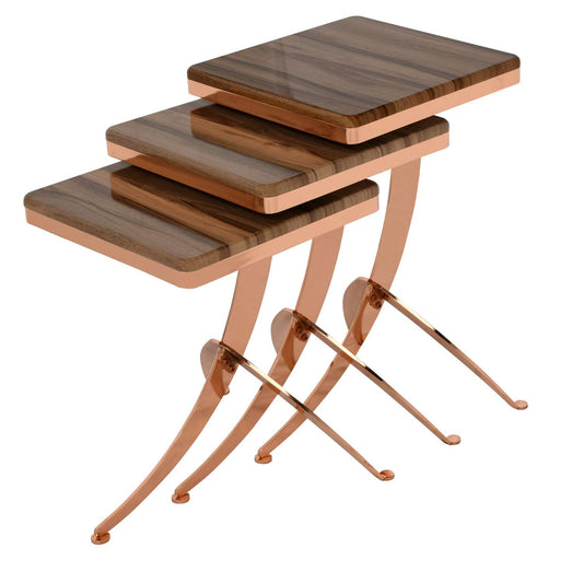 PION Firkantet 3-sætsbord