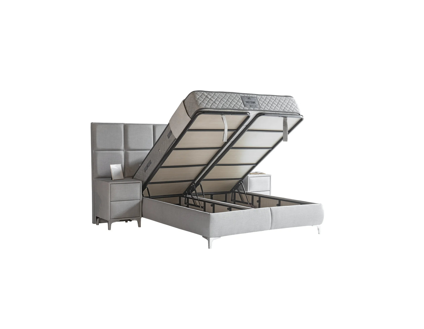 RELAX WELL XL Opbevaringsseng m. Hovedgavl