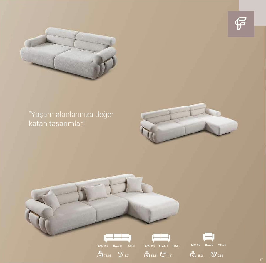 NEVADA MINI Chaiselong