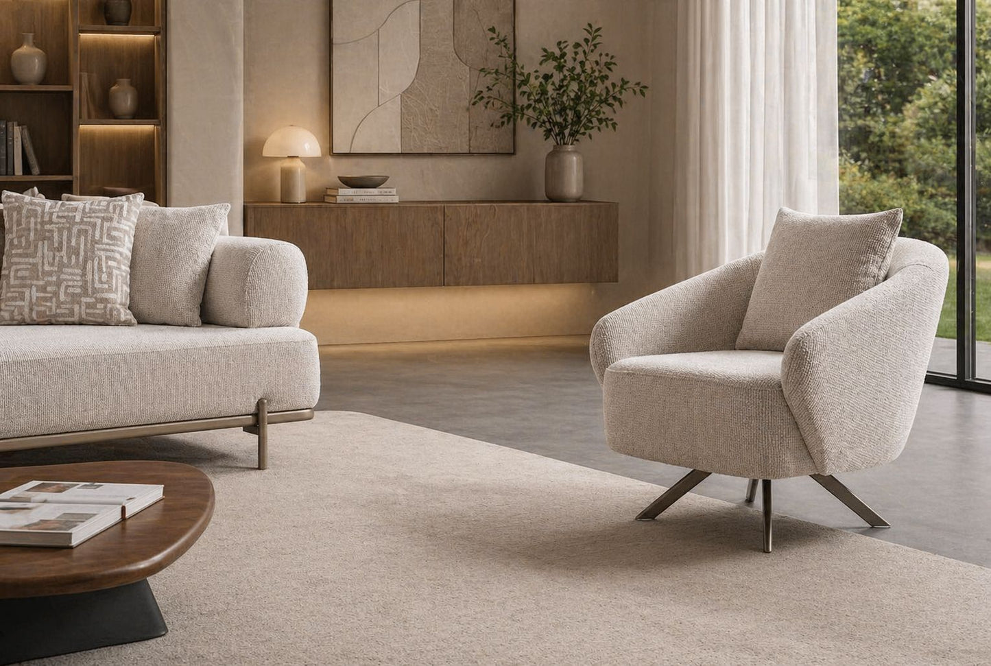 Loren 3+2+1 Sofasæt