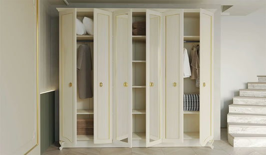 HURREM Garderobeskab m. 6 dør