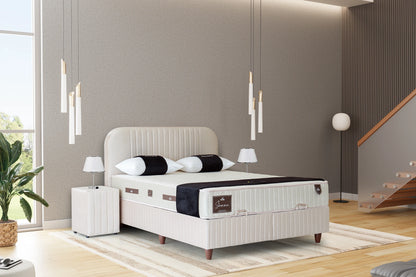 SIENNA LINE Opbevaringsseng m. Hovedgavl