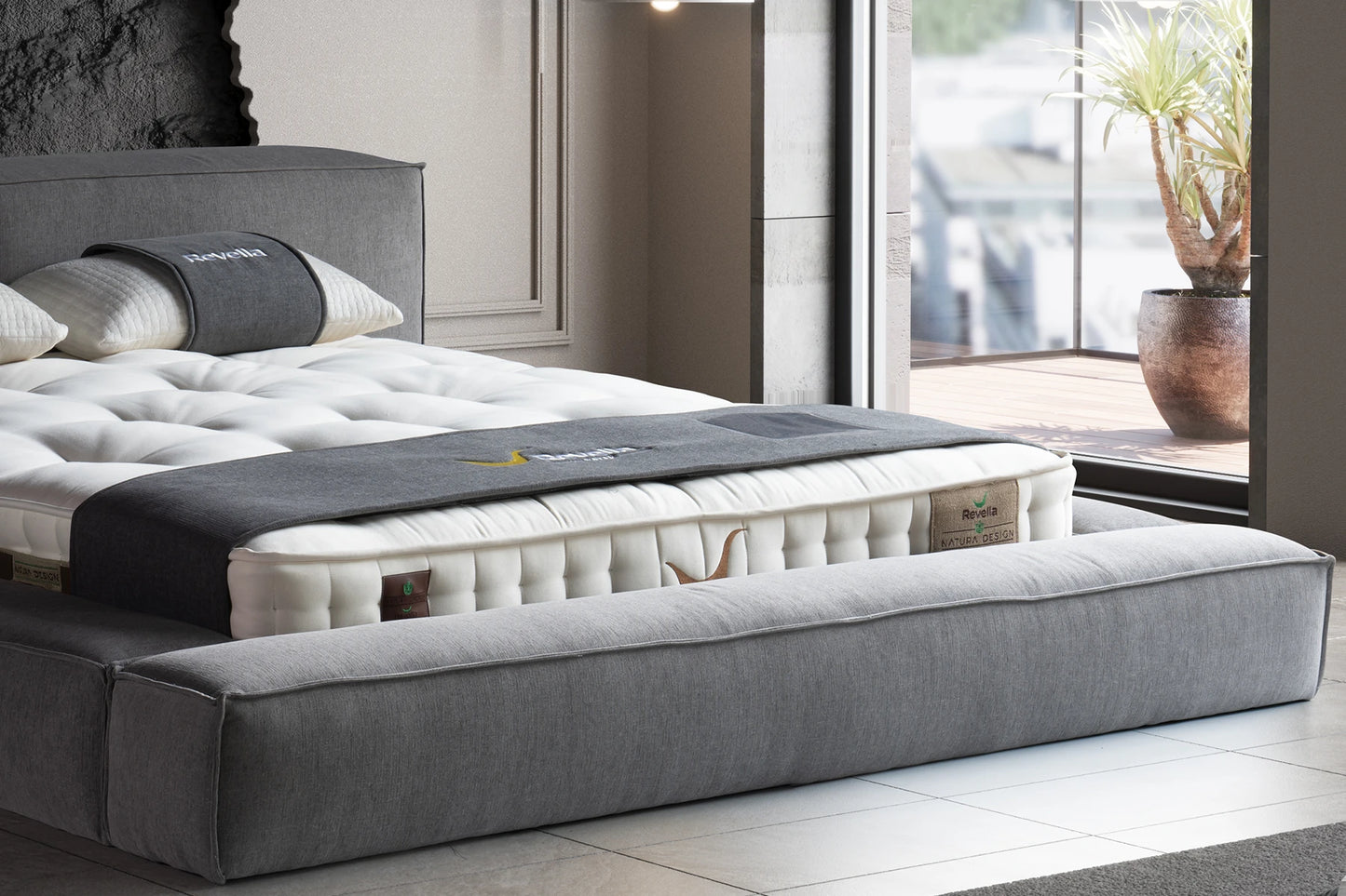 LOFT Opbevaringsseng m. Hovedgavl