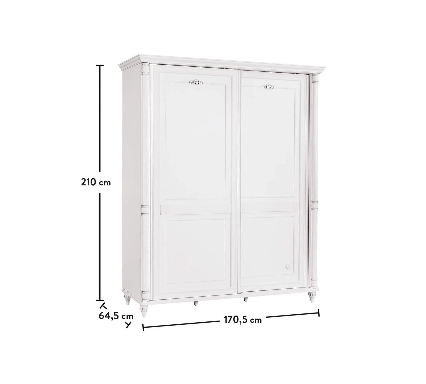 ROMANTINCA Garderobeskab