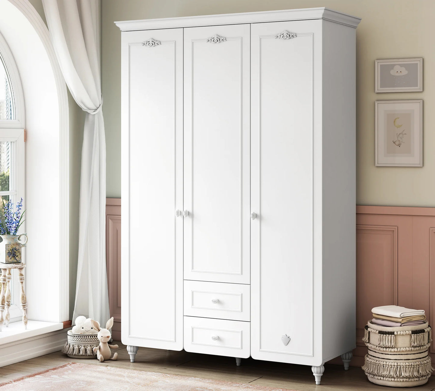 Romantic Babyværelsessæt