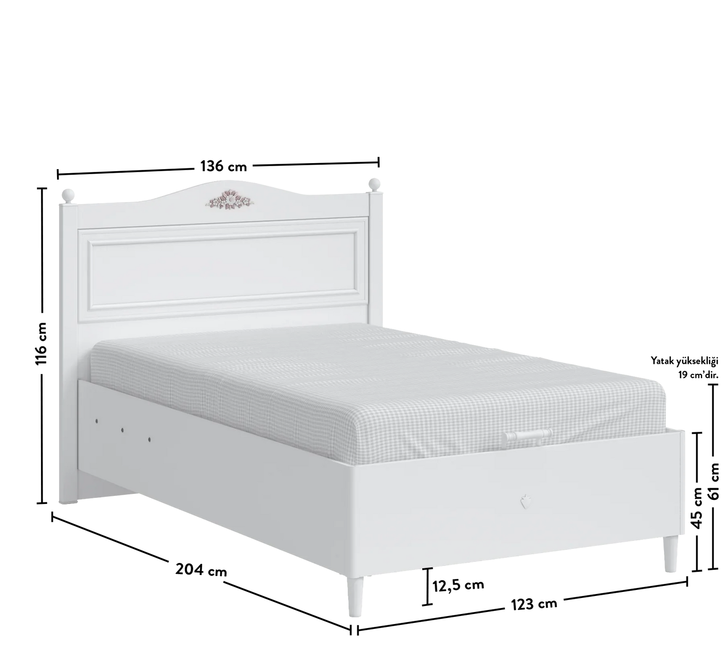 RUSTIC WHITE M. Opbevaring