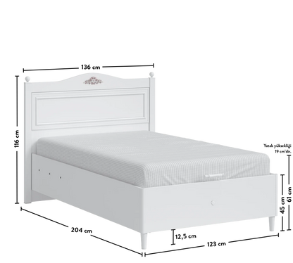 RUSTIC WHITE M. Opbevaring