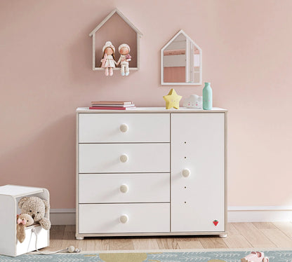 MONTES WHITE Børneværelsessæt