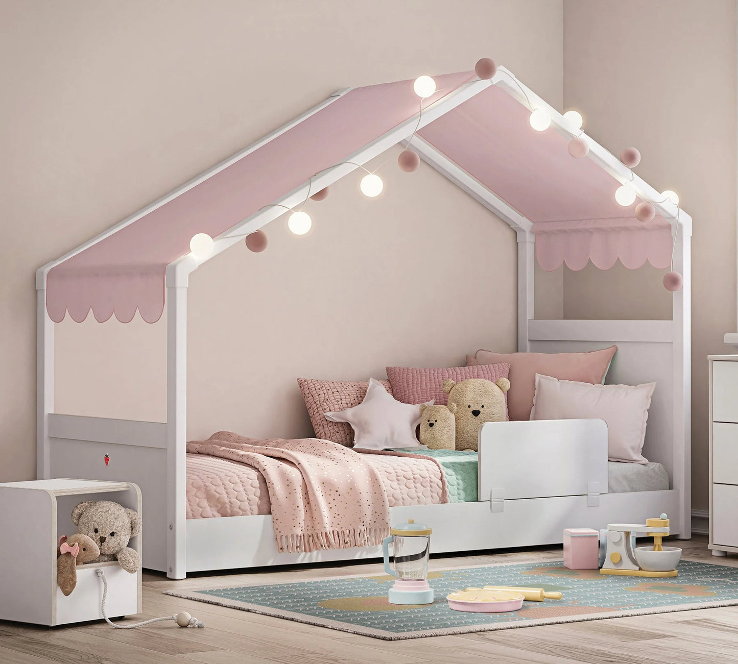 MONTES WHITE Børneværelsessæt