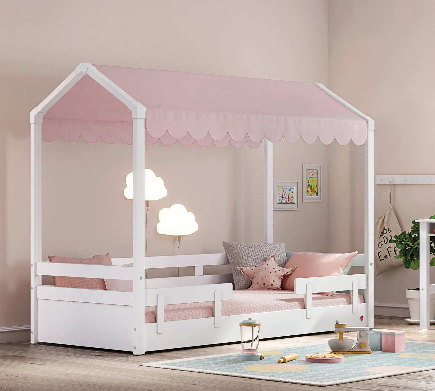 MONTES WHITE Børneværelsessæt