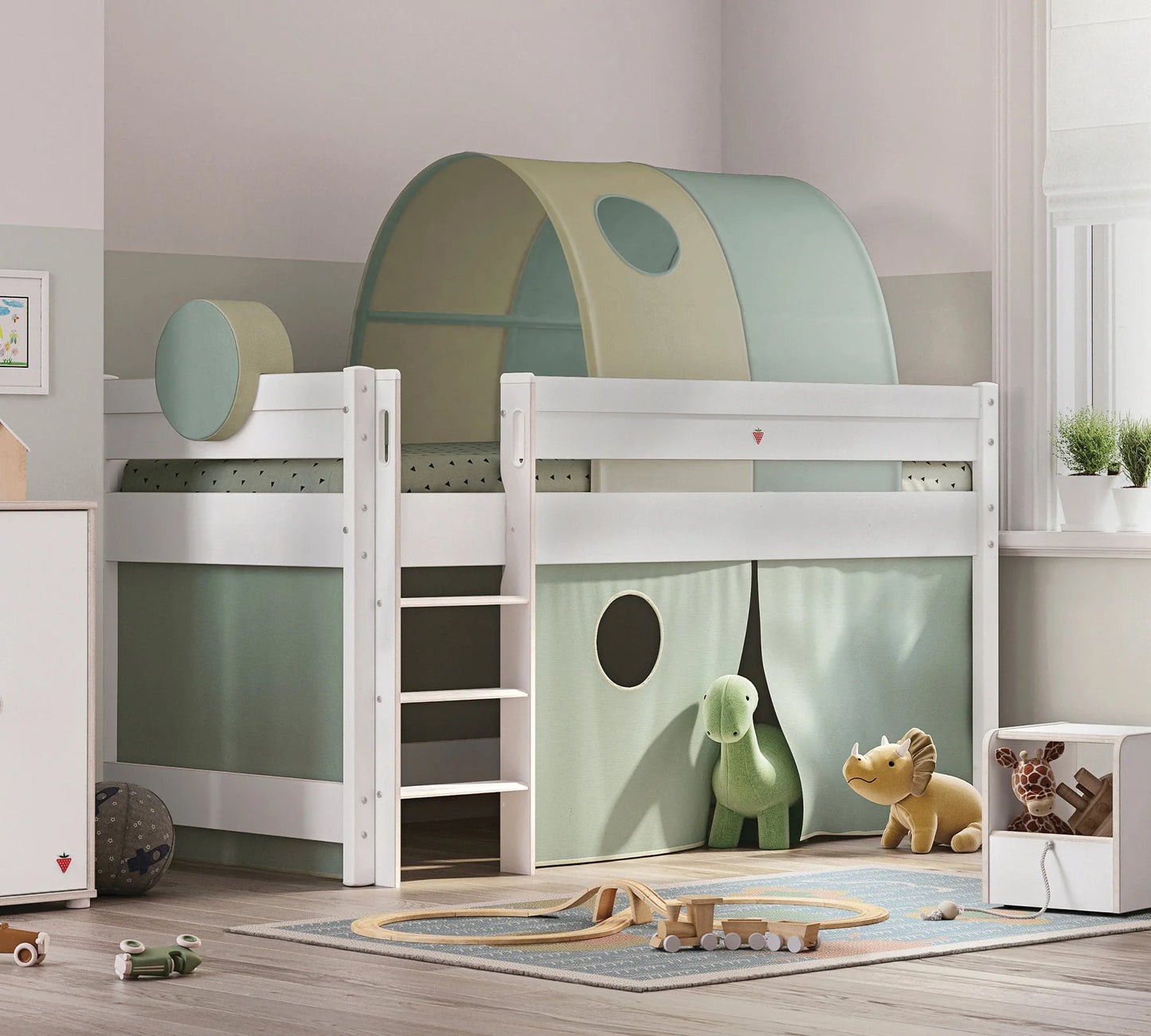 MONTES WHITE Børneværelsessæt