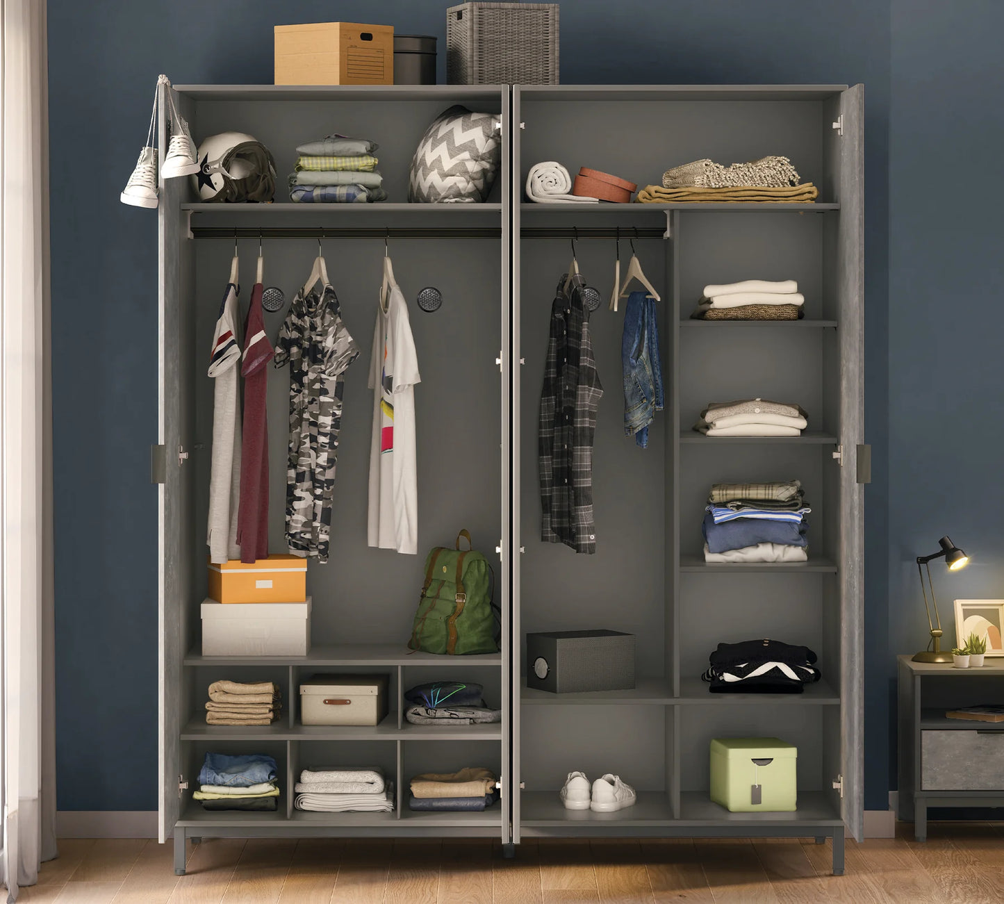 SPACE GREY Børneværelsessæt