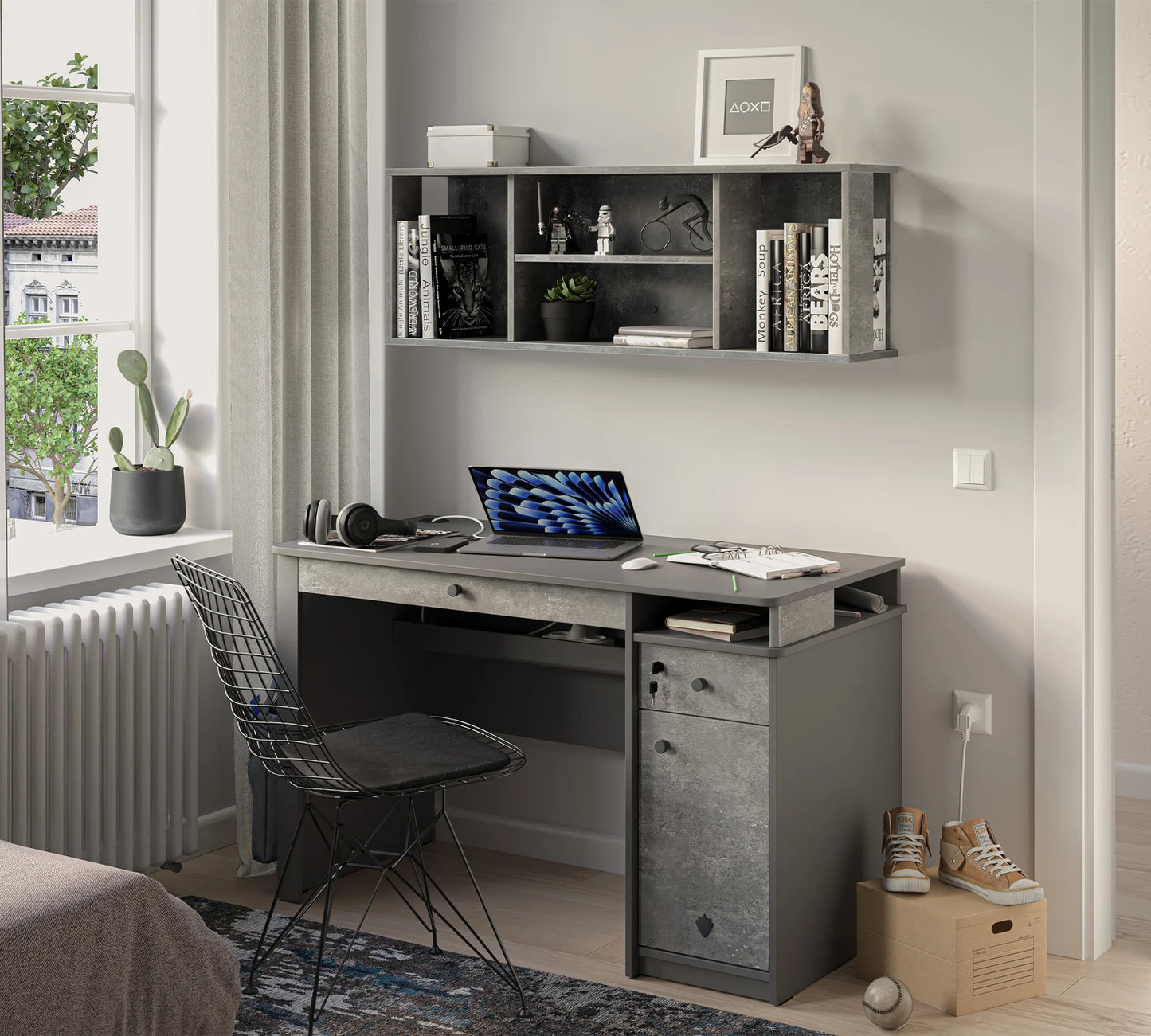 SPACE GREY Børneværelsessæt