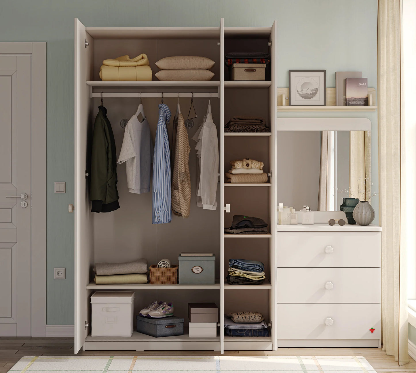 VARIA CREAM Børnevælsessæt