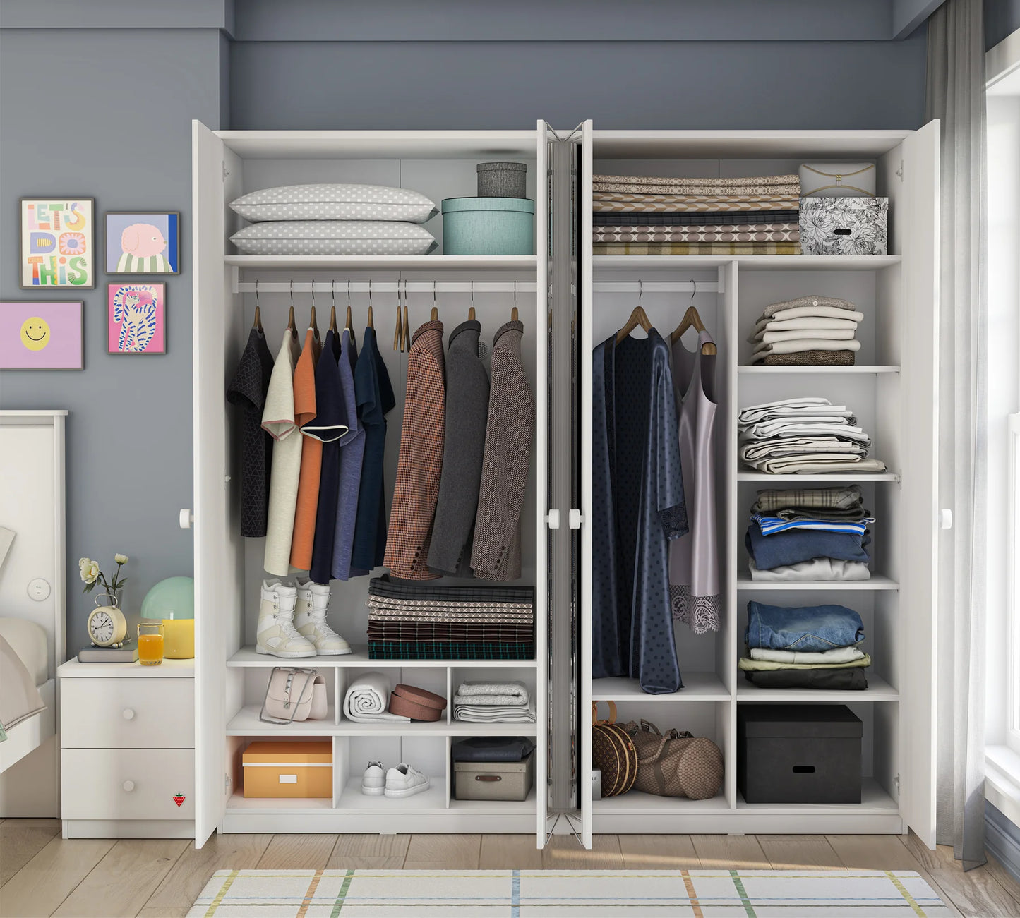 VARIA HVID Børneværelsessæt