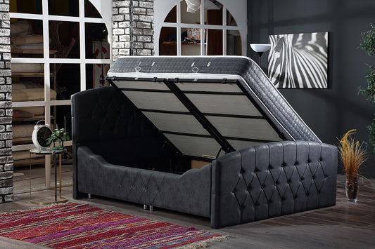 BEST Opbevaringsseng m. Hovedgavl