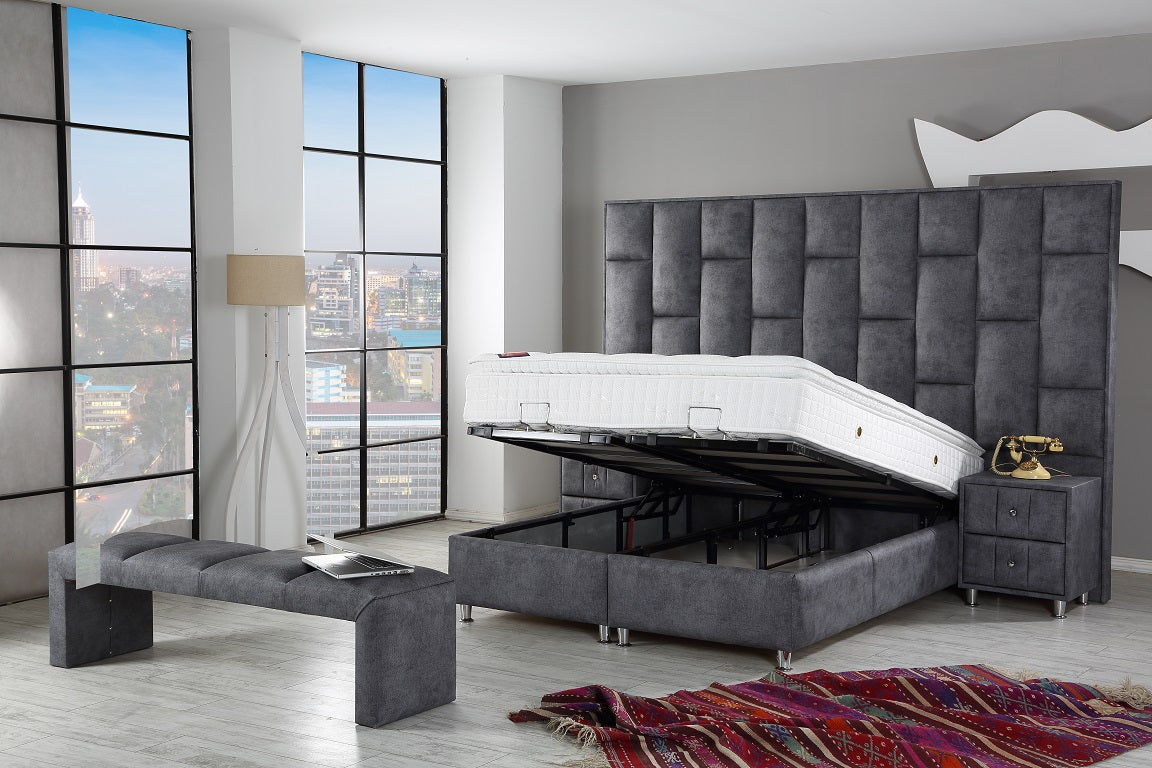 ALVEO Opbevaringsseng m. Hovedgavl