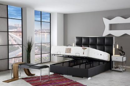 AMSTERDAM Opbevaringsseng m. Hovedgavl