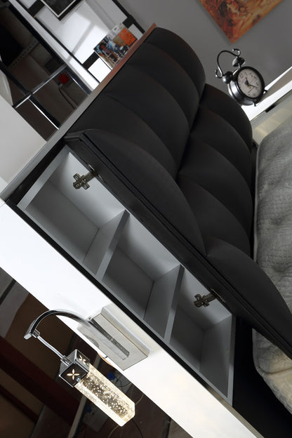 AMSTERDAM Opbevaringsseng m. Hovedgavl