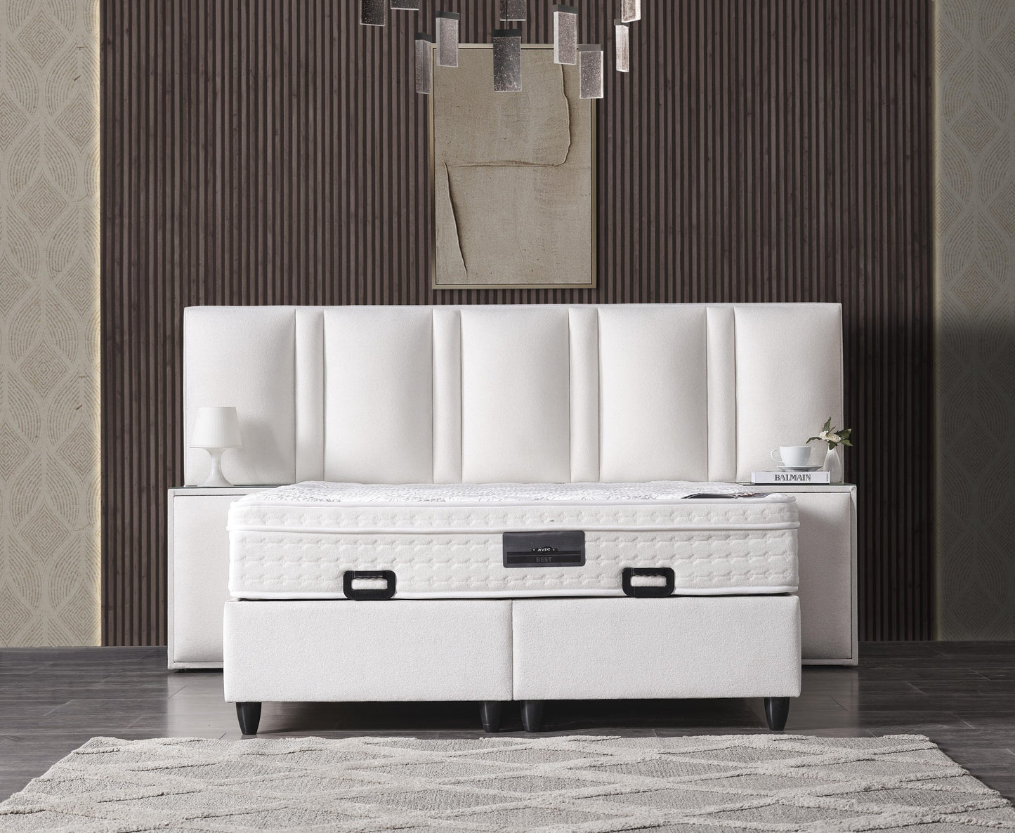 DERBY Opbevaringsseng m. Hovedgavl