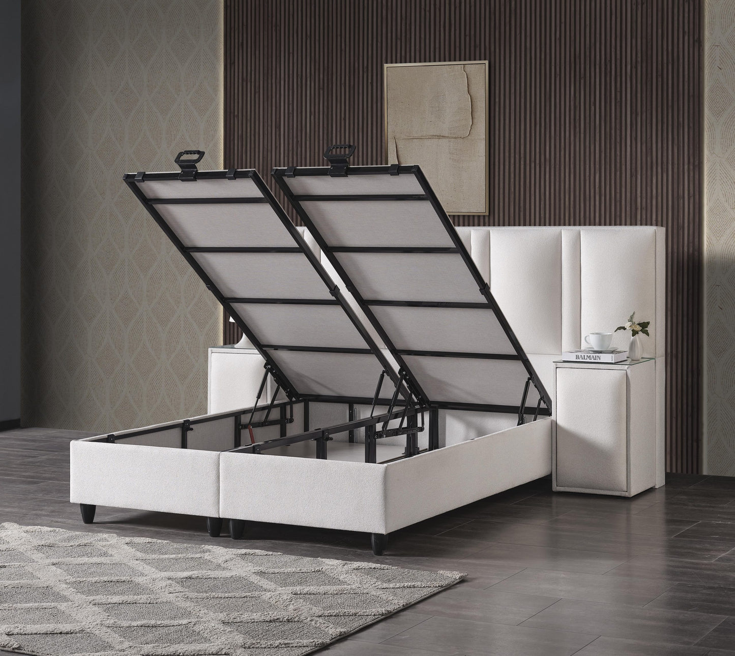 DERBY Opbevaringsseng m. Hovedgavl