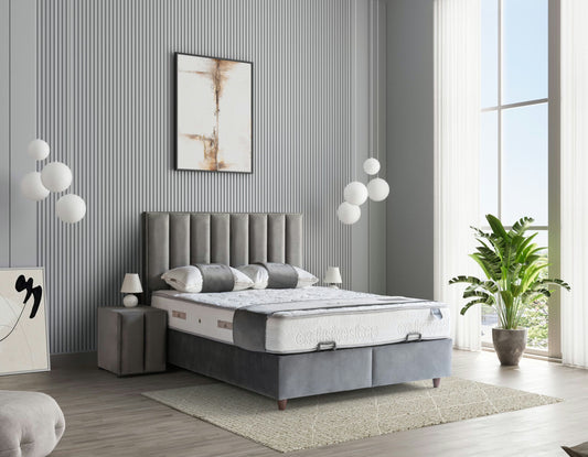 DIAMOND Opbevaringsseng m. Hovedgavl