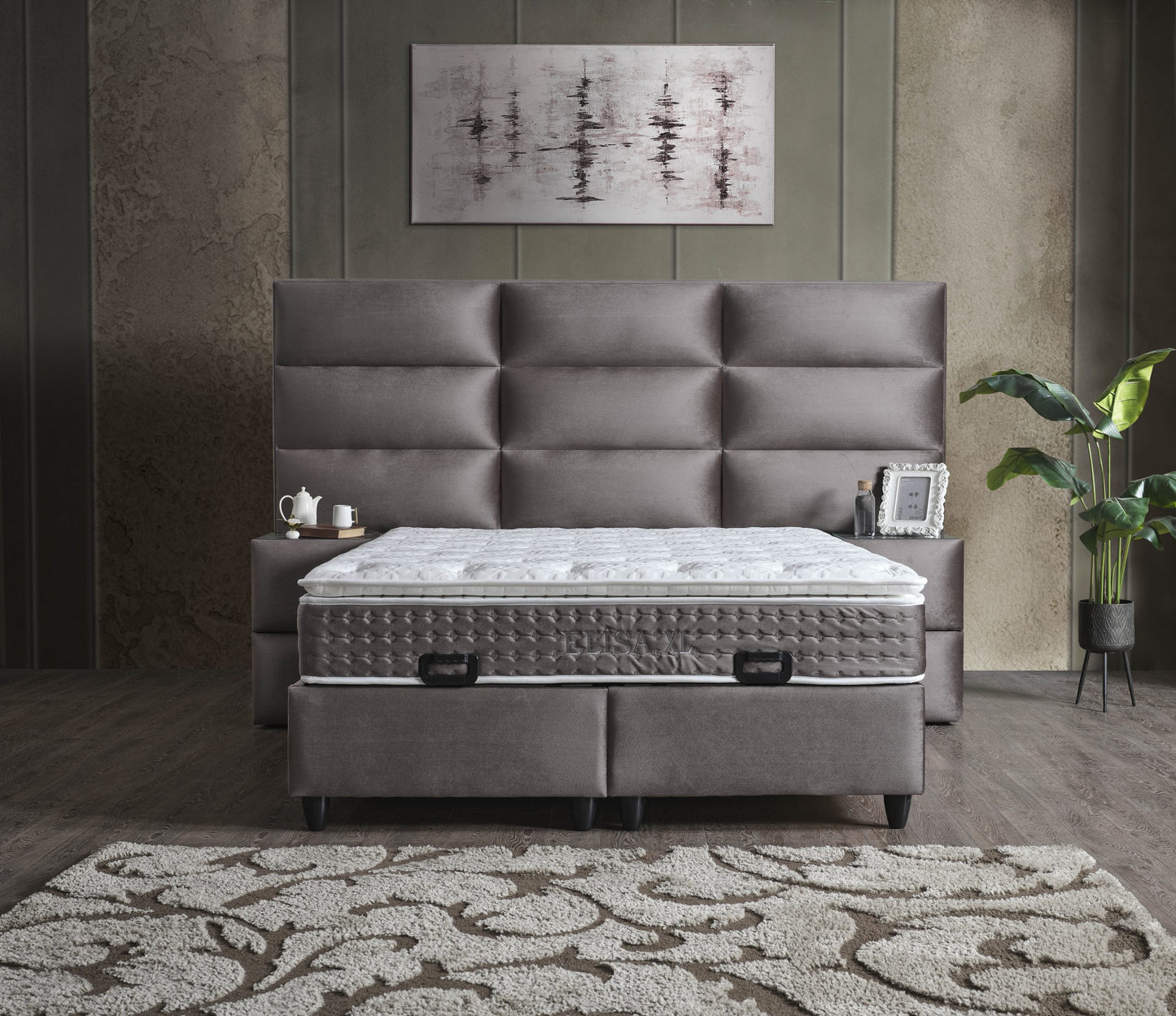 ELISA XL Opbevaringsseng m. Hovedgavl