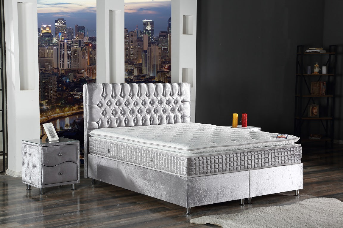 EXELANS Opbevaringsseng m. Hovedgavl