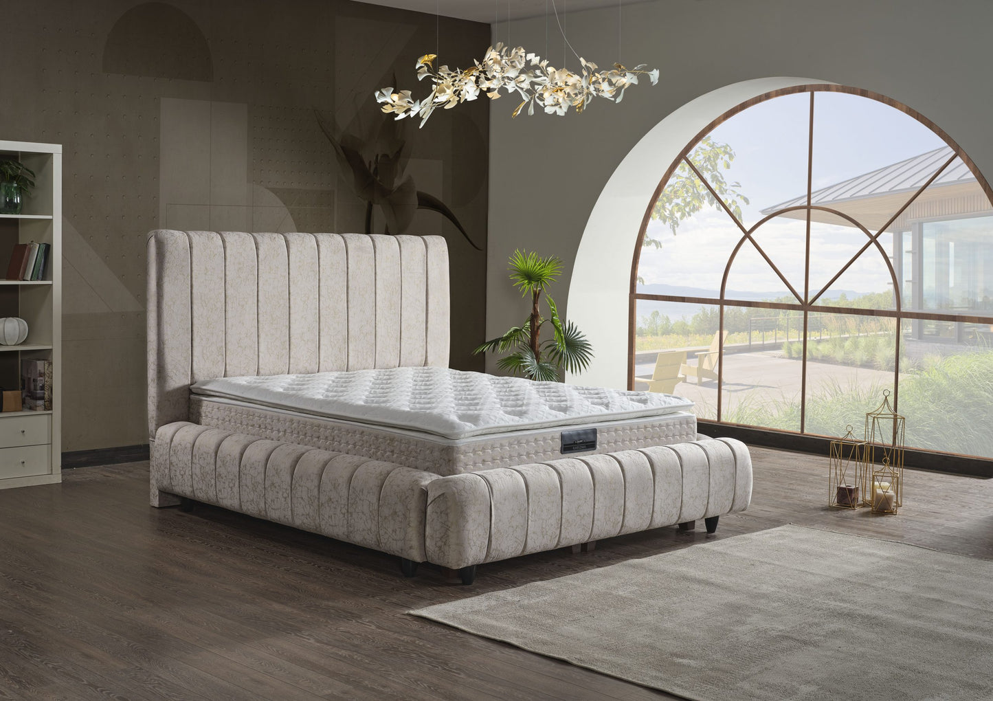 ILGAZ Opbevaringsseng m. Hovedgavl