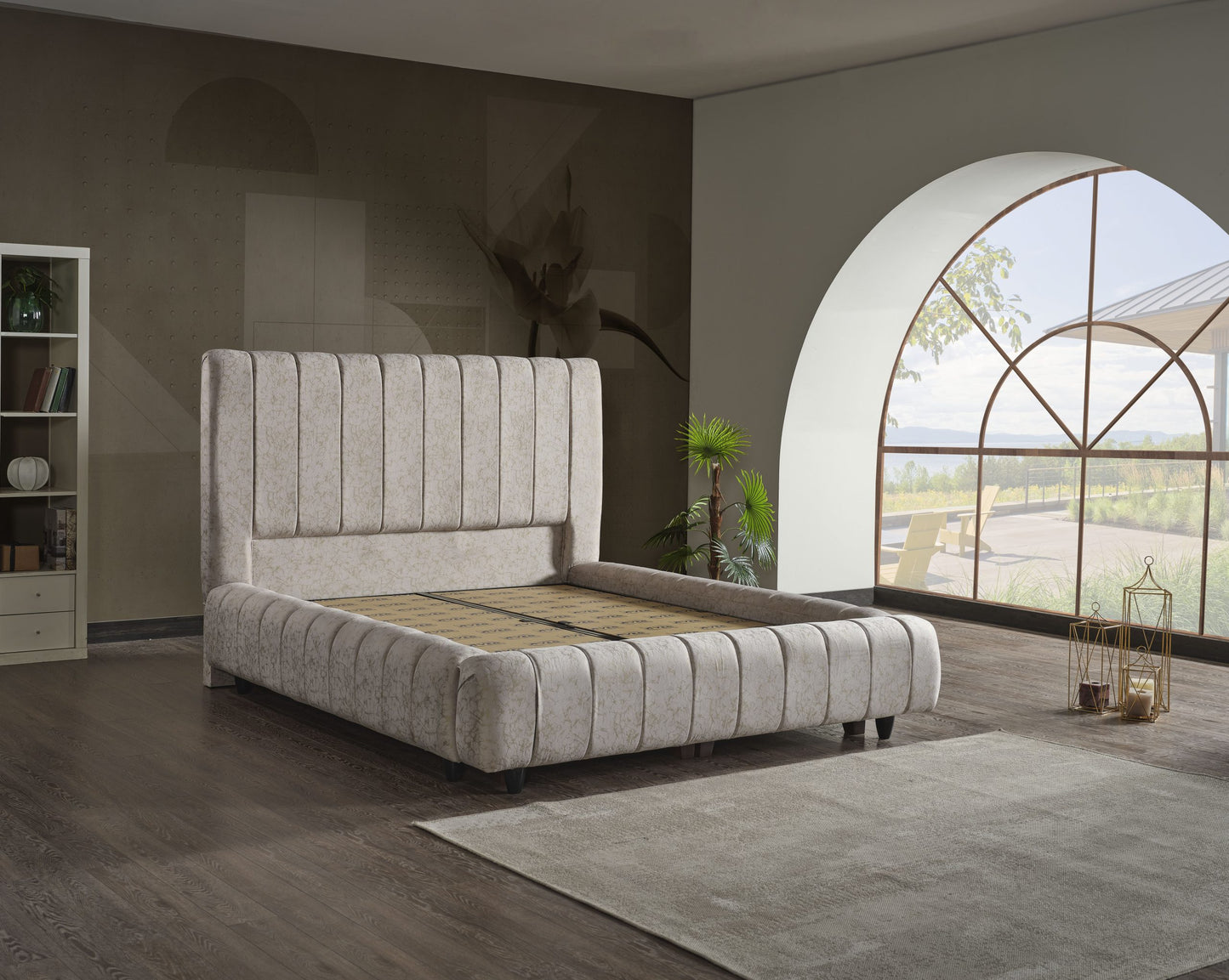 ILGAZ Opbevaringsseng m. Hovedgavl