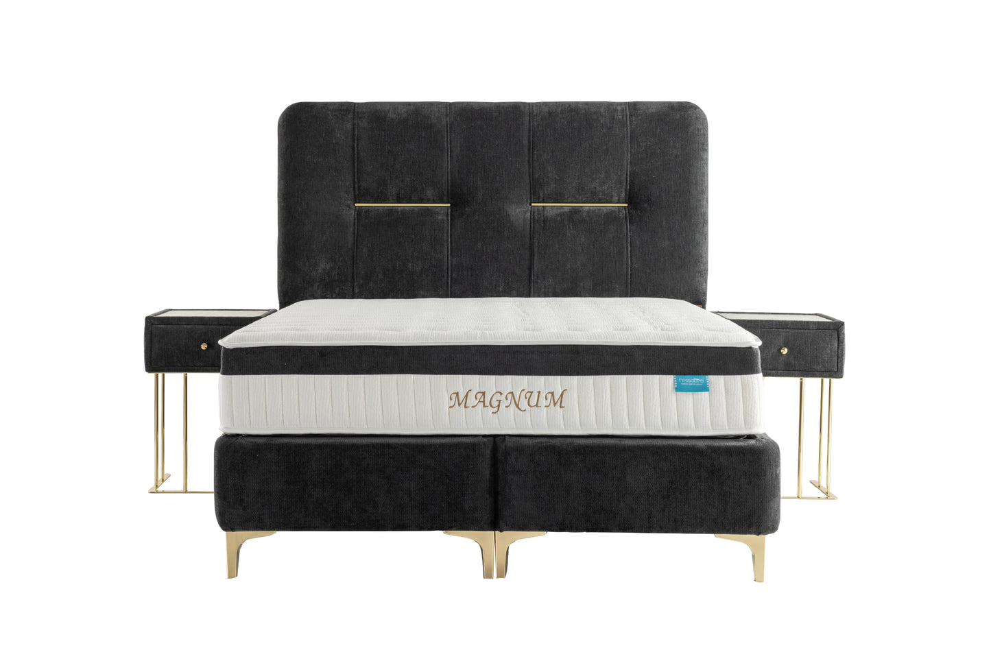 MAGNUM Nessa Opbevaringsseng m. Gavl