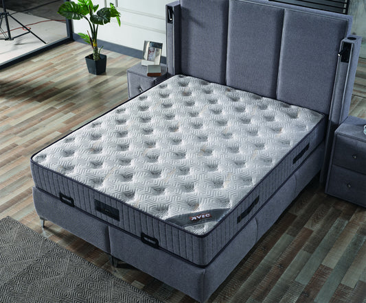 SIDNEY Opbevaringsseng m. Hovedgavl