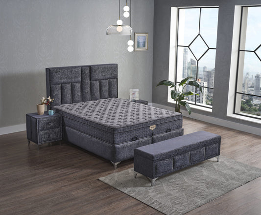 MODA Opbevaringsseng m. Hovedgavl