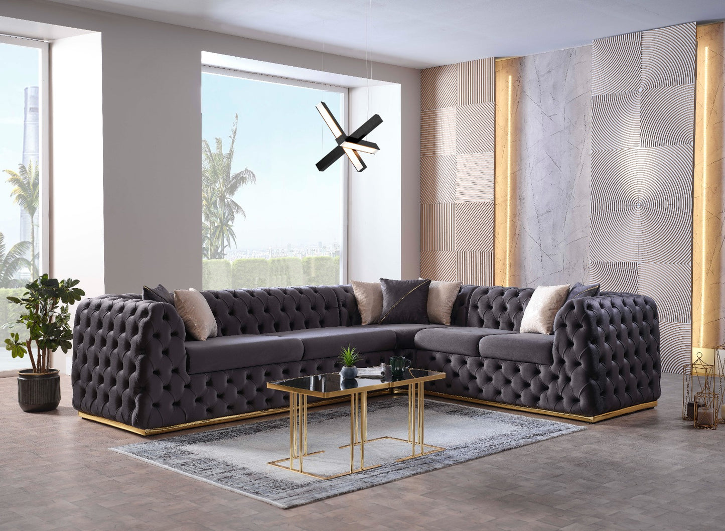 PARIS LUX Hjørnesofa