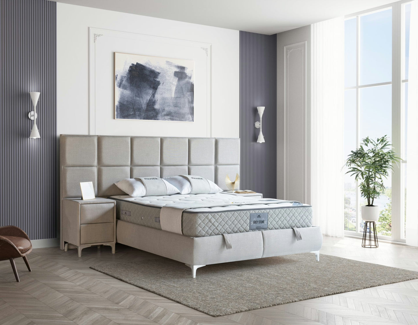 RELAX WELL XL Opbevaringsseng m. Hovedgavl