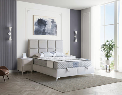 RELAX WELL Opbevaringsseng m. Hovedgavl