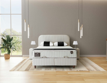 SIENNA LINE Opbevaringsseng m. Hovedgavl