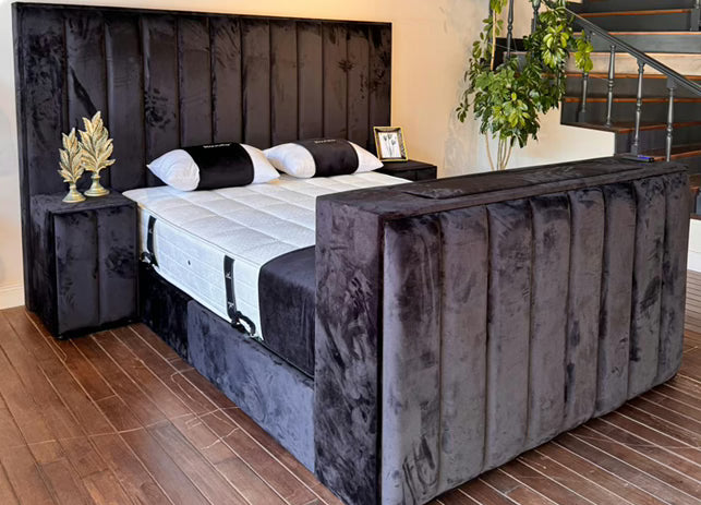 LUCAS Opbevaringsseng m. Hovedgavl