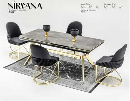 NIRVANA Spisebordsæt