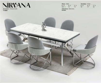 NIRVANA Spisebordsæt