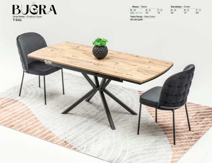 Bugra Spisebordssæt