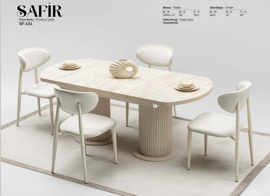 SAFIR Spisebordsæt