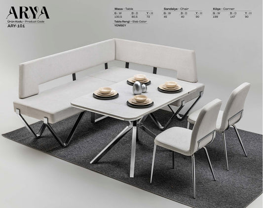 ARYA Spisebordsæt