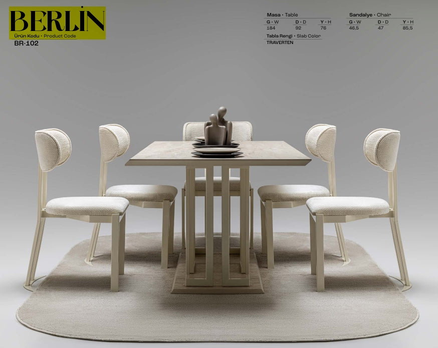 Berlin Spisebordssæt