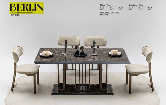 Berlin Spisebordssæt