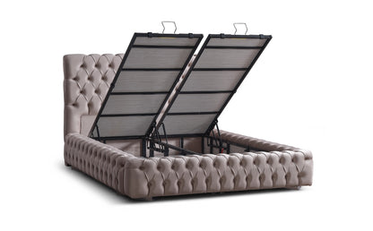 TESLA Opbevaringsseng m. Hovedgavl