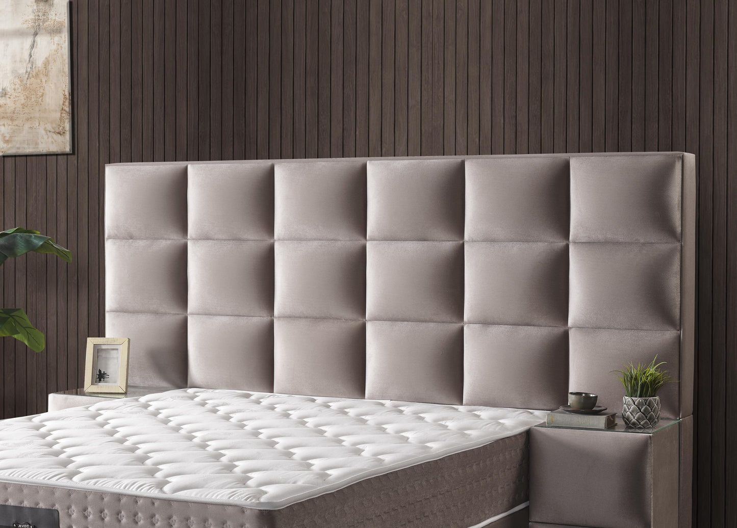 VENEZIA Opbevaringsseng m. Hovedgavl