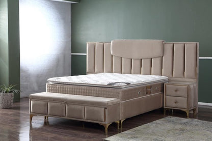 BELLA Opbevaringsseng m. Hovedgavl