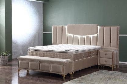 BELLA Opbevaringsseng m. Hovedgavl