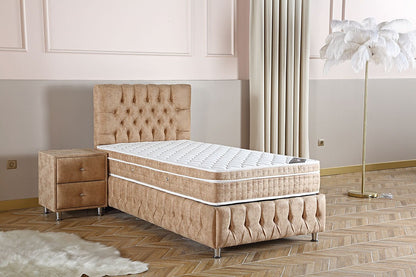 EXELANS Opbevaringsseng m. Hovedgavl